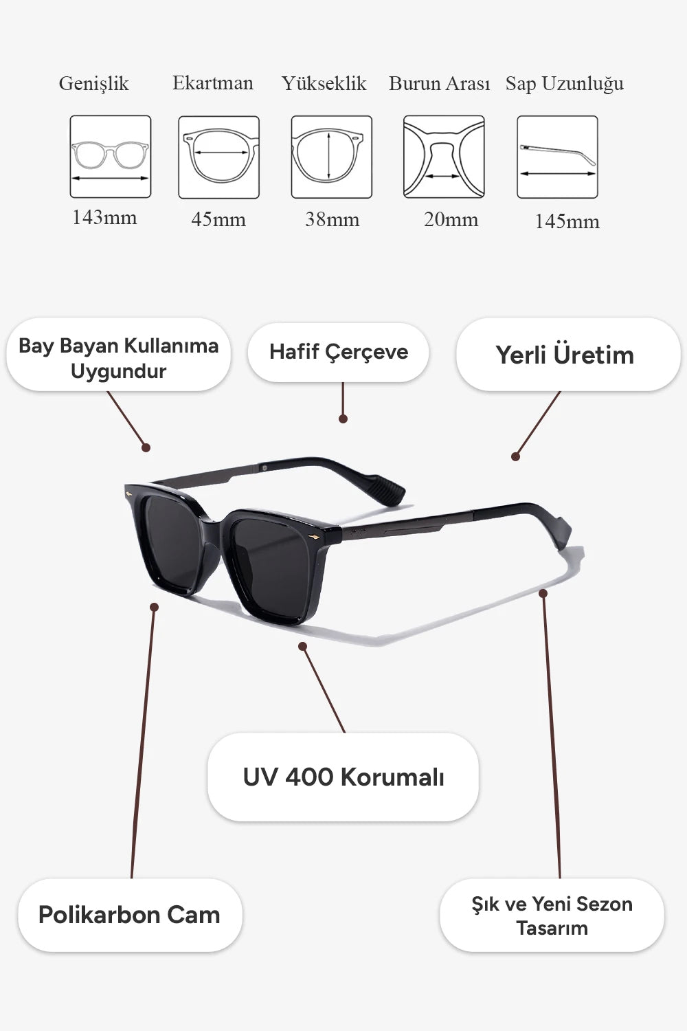 Rais Güneş Gözlüğü