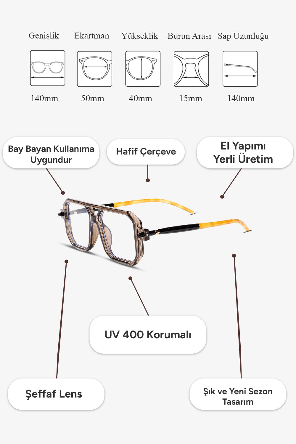Rimini Mavi Işık Korumalı Gözlük