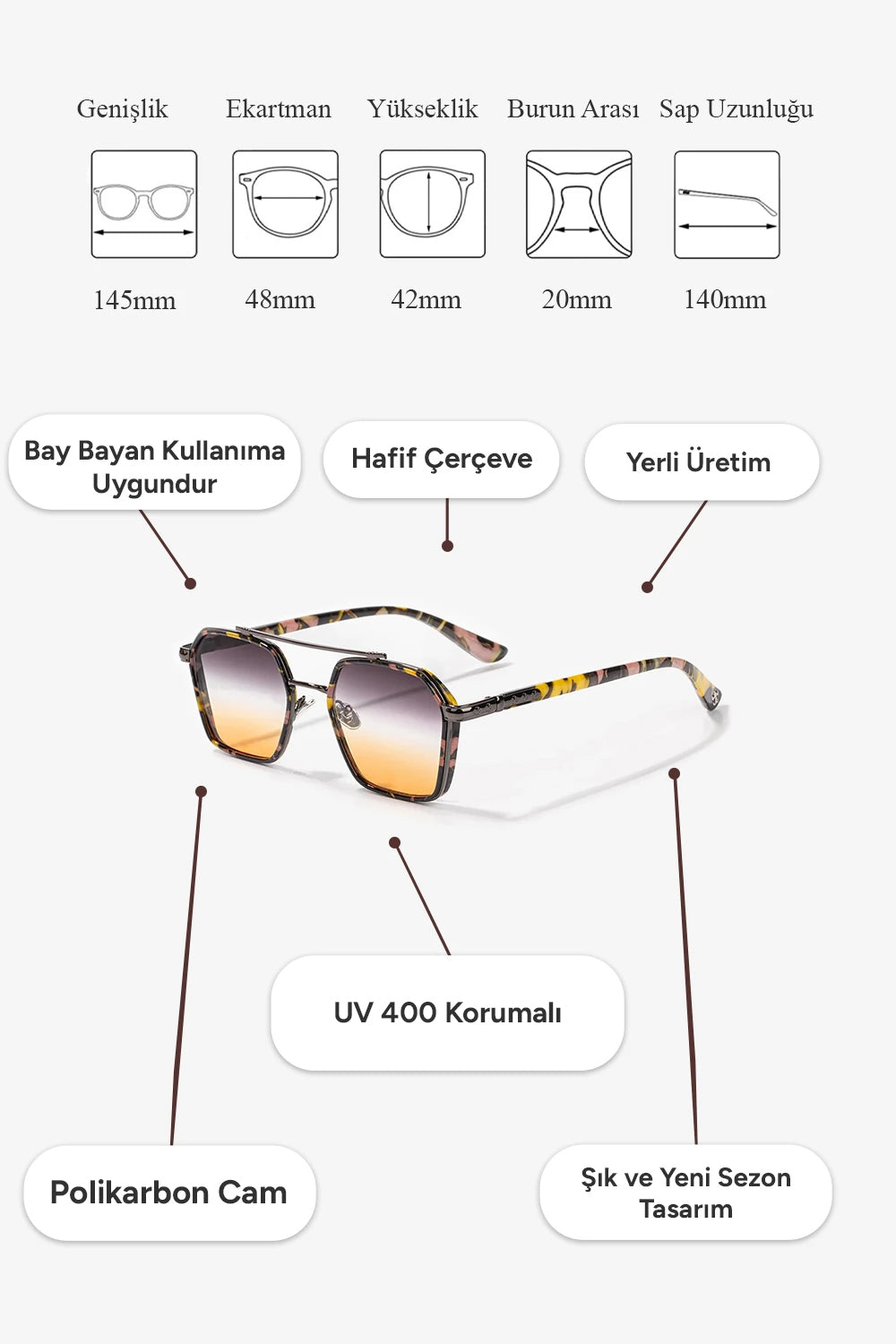 Spica Güneş Gözlüğü