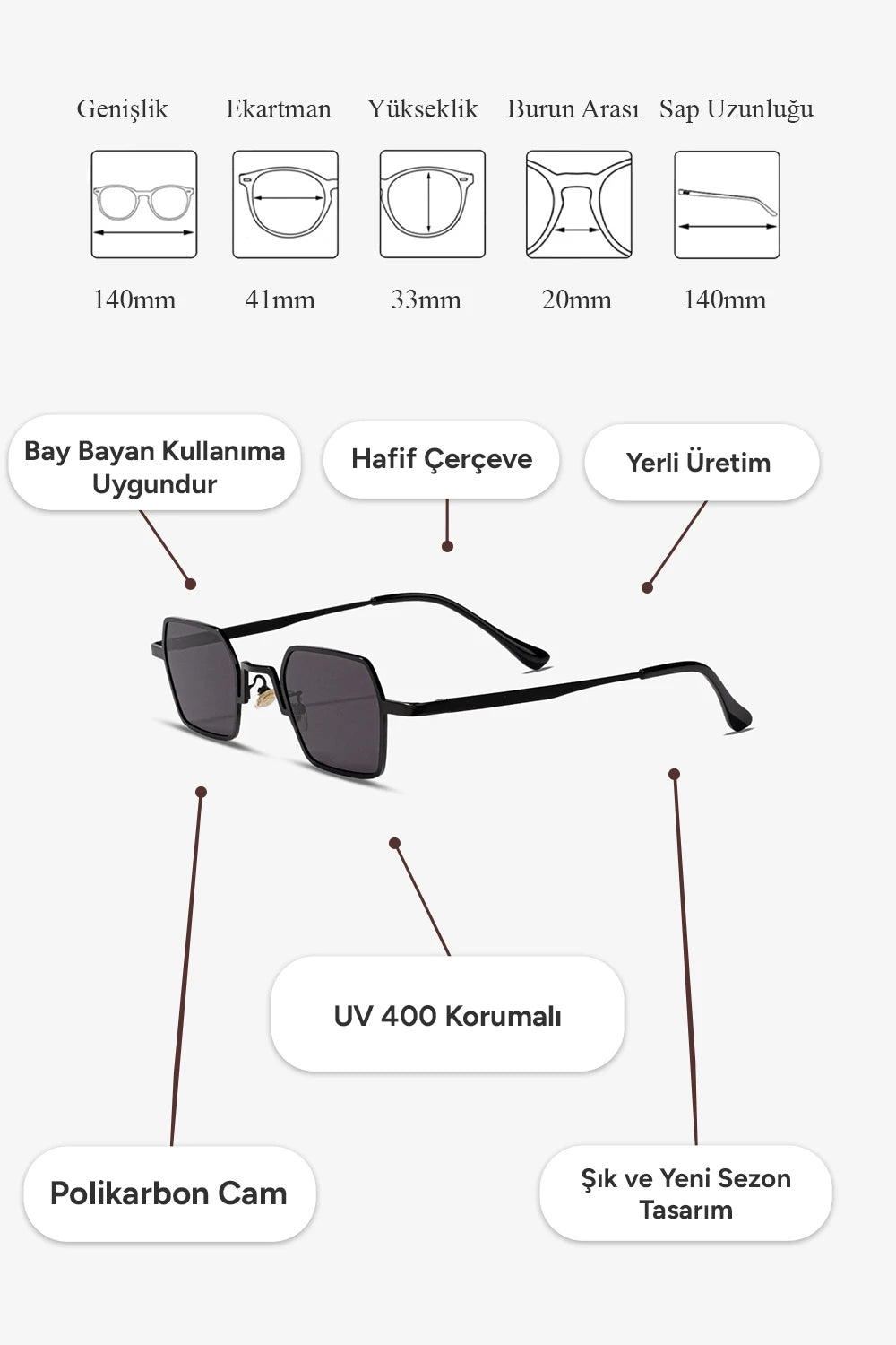 Ventuno Güneş Gözlüğü