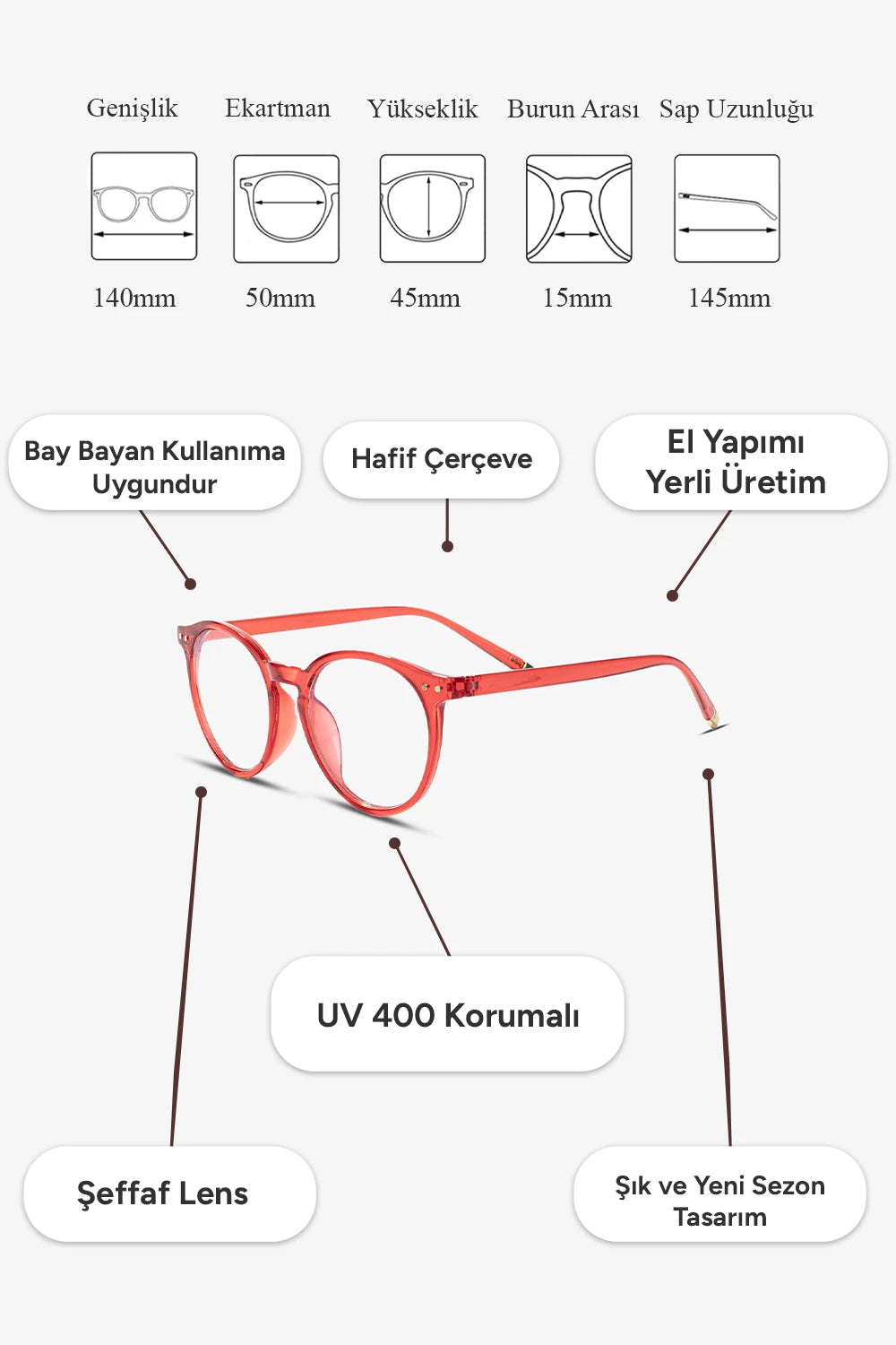 Visso Mavı Işık Korumalı Gözlük