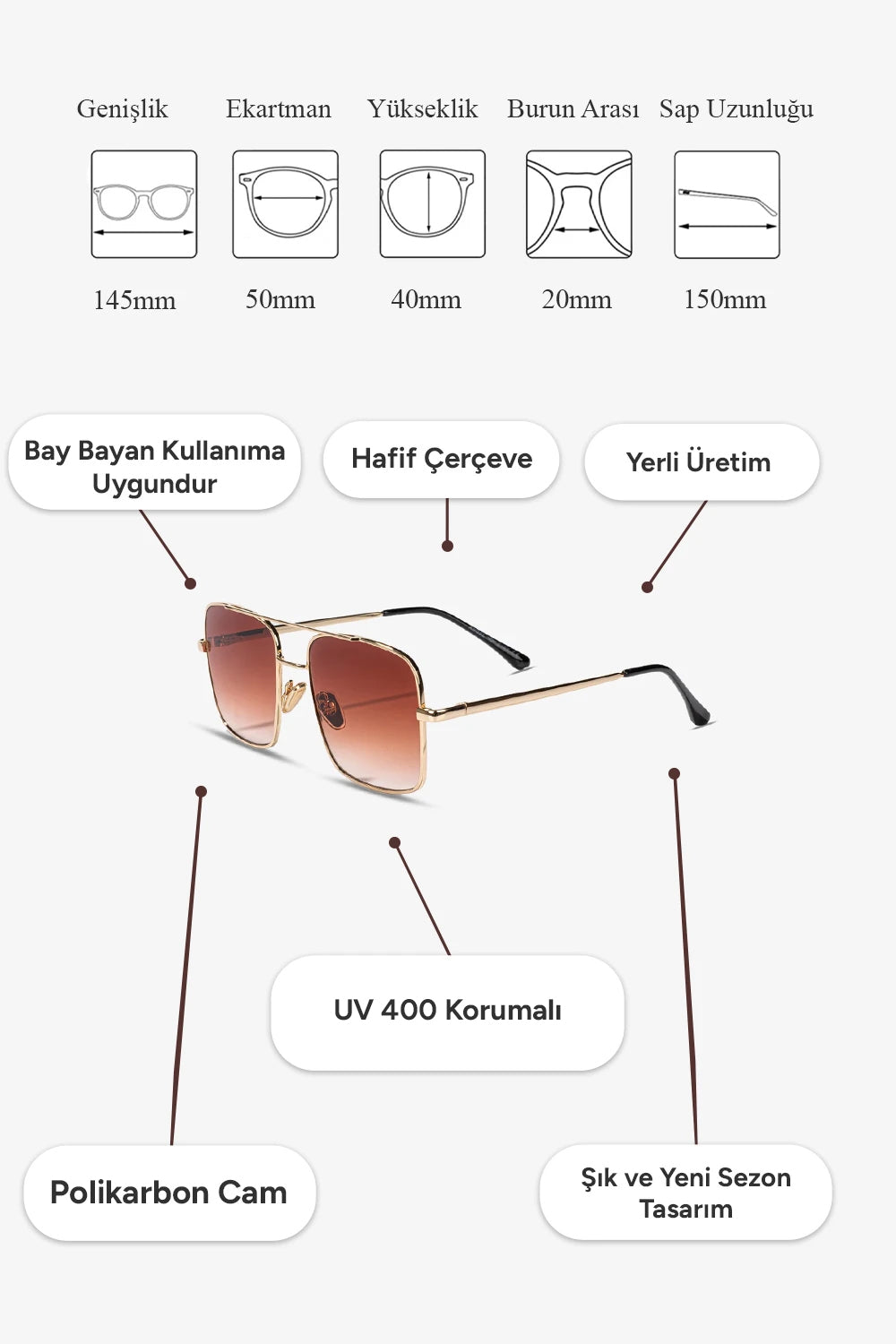 Benjamin Güneş Gözlüğü