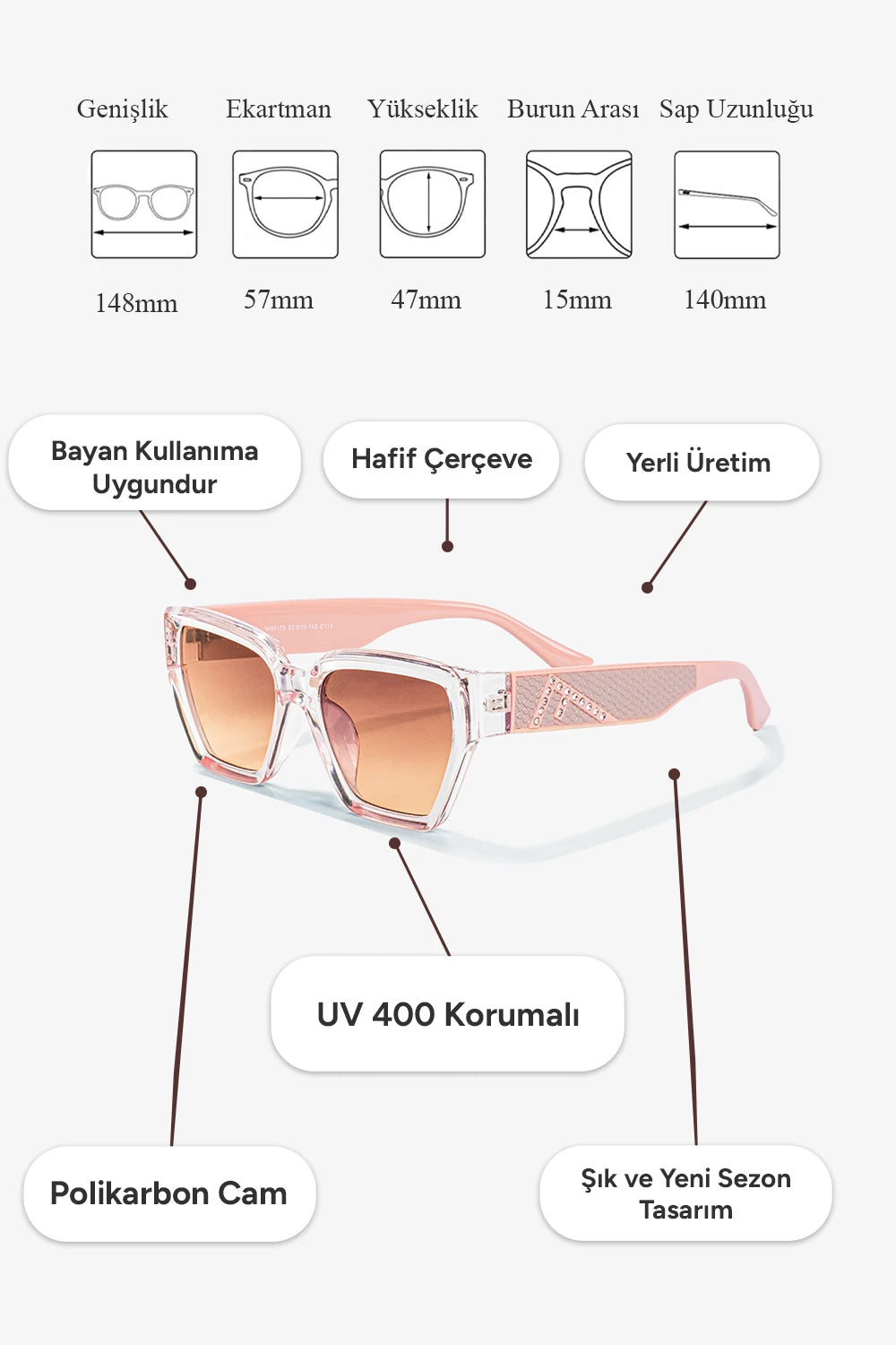 Lady Güneş Gözlüğü