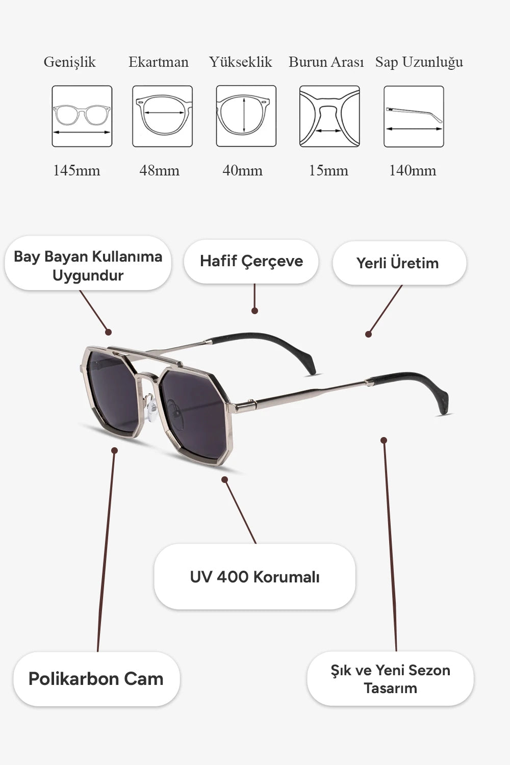 Panzer Mavi Işık Korumalı Gözlük