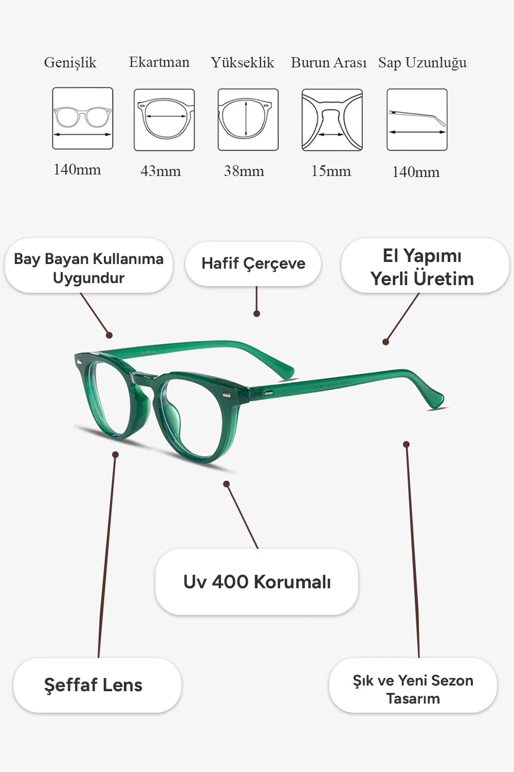 Rush Mavi Işık Korumalı Gözlük