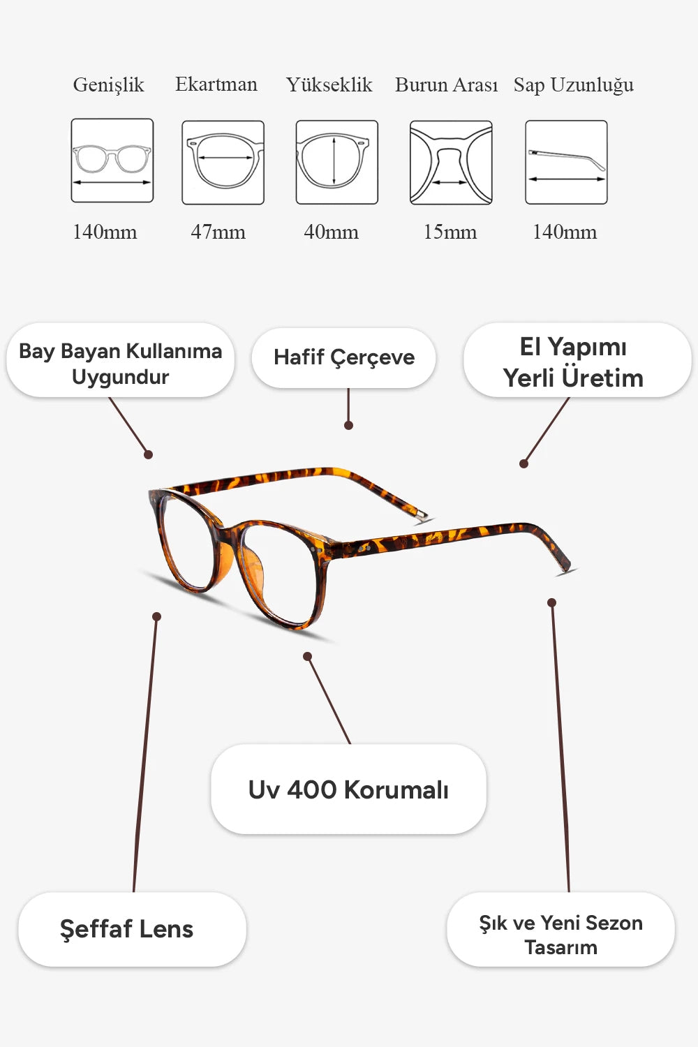 Wealth Mavi Işık Korumalı Gözlük
